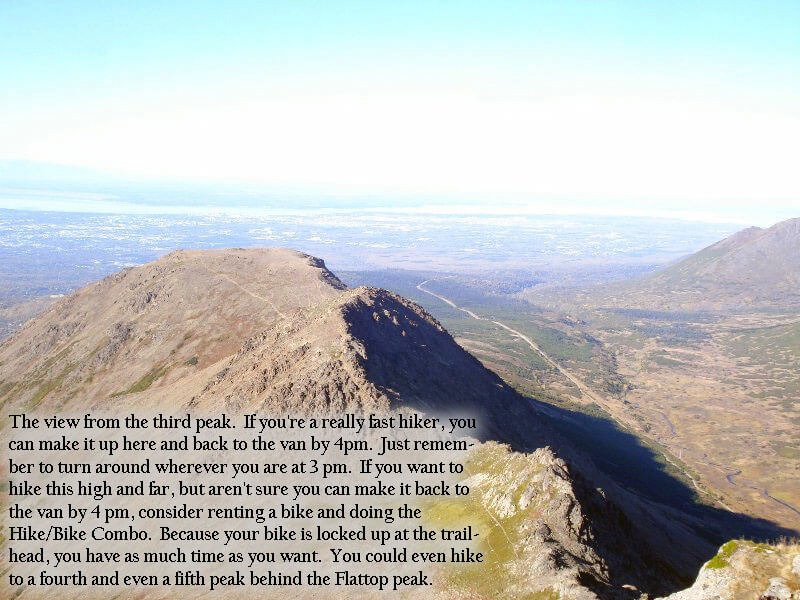 From The Third Peak - Flattop Anchorage, Alaska